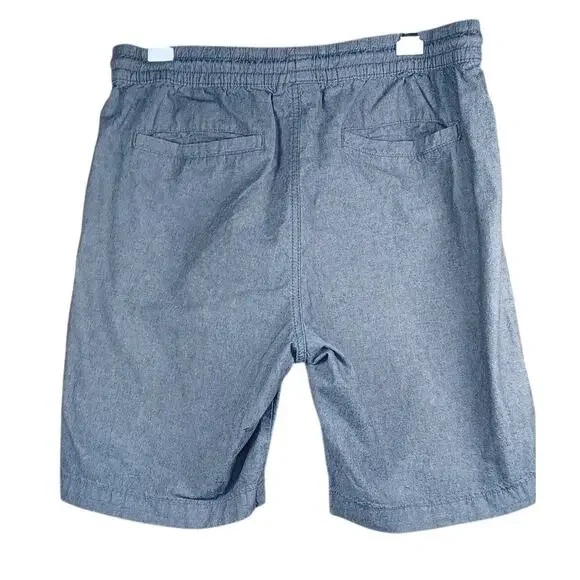 Silver Lake Men’s 100% Cotton Shorts Size 38 Heather Grey Coastal Casual Lounge - Picture 3 of 8